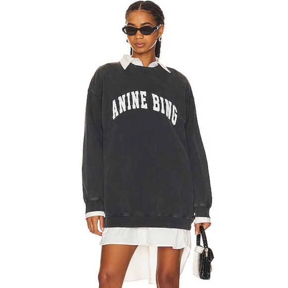 Anine Bing Sweaters - Anine Bing Tyler Sweatshirt, Size: S